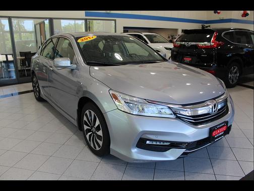 Lunar Silver Metallic 2017 Honda Accord Hybrid Touring