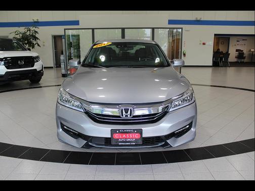 Lunar Silver Metallic 2017 Honda Accord Hybrid Touring