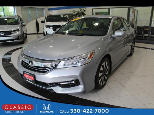 Lunar Silver Metallic 2017 Honda Accord Hybrid Touring