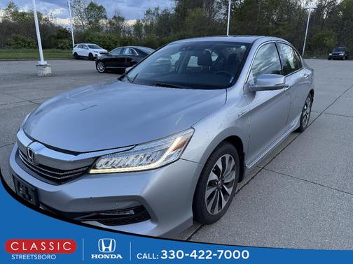 Lunar Silver Metallic 2017 Honda Accord Hybrid Touring