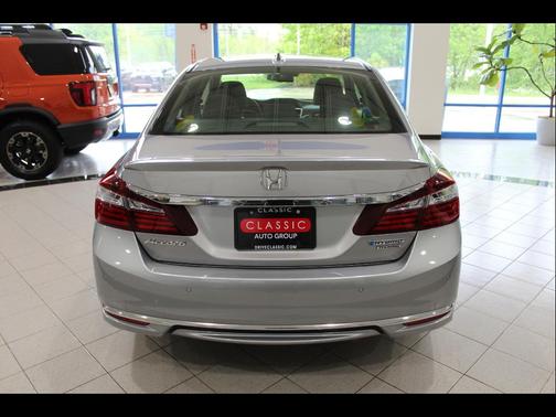 Lunar Silver Metallic 2017 Honda Accord Hybrid Touring