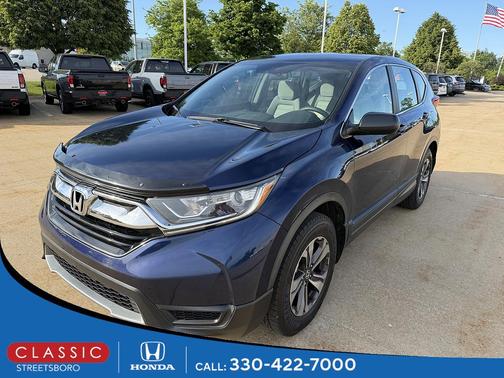 Obsidian Blue Pearl 2017 Honda CR-V LX