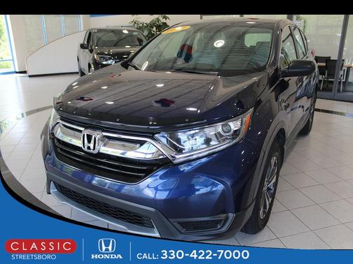 Obsidian Blue Pearl 2017 Honda CR-V LX