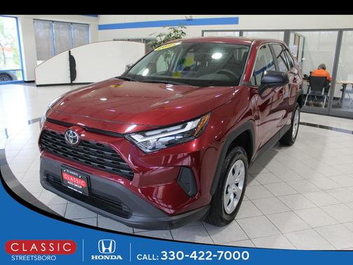 Ruby Flare Pearl 2024 Toyota RAV4 LE