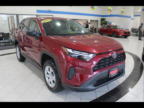 Ruby Flare Pearl 2024 Toyota RAV4 LE