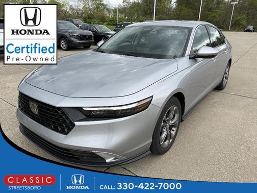 Lunar Silver Metallic 2023 Honda Accord EX