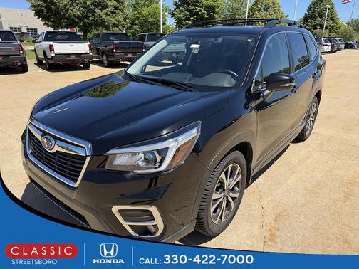 Crystal Black Silica 2019 Subaru Forester Limited
