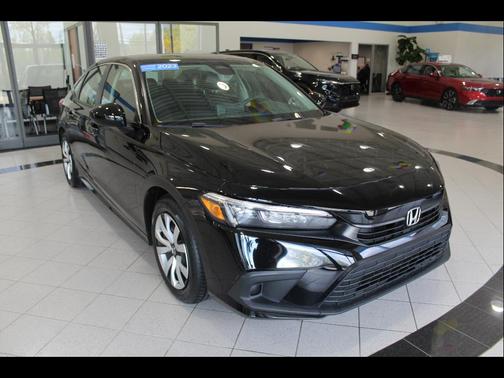 Crystal Black Pearl 2023 Honda Civic LX