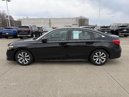 Crystal Black Pearl 2023 Honda Civic LX