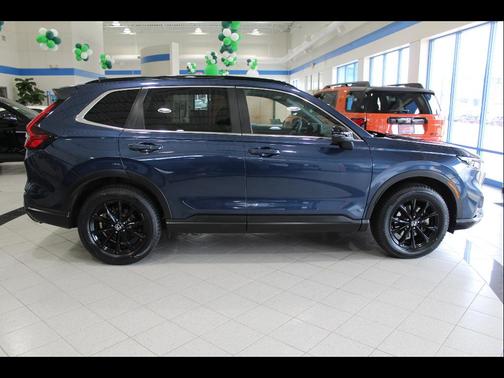 Canyon River Blue Metallic 2024 Honda CR-V Hybrid Sport AWD