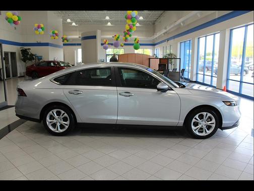 Solar Silver Metallic 2025 Honda Accord LX 1.5T