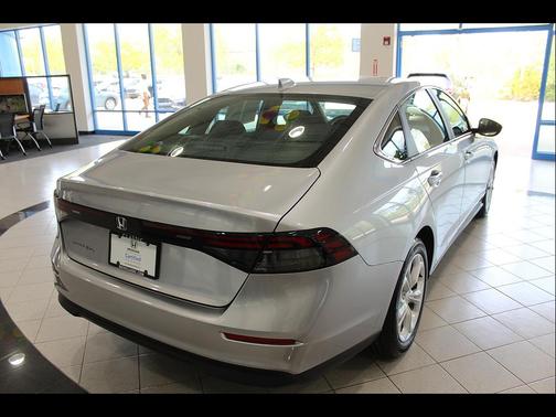 Solar Silver Metallic 2025 Honda Accord LX 1.5T