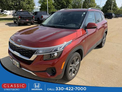 Mars Orange 2021 Kia Seltos S