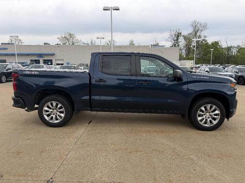 Northsky Blue Metallic 2020 Chevrolet Silverado 1500 Custom