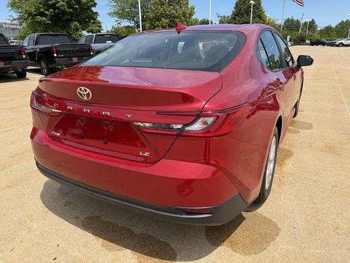 Supersonic Red 2025 Toyota Camry LE