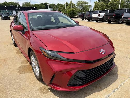 Supersonic Red 2025 Toyota Camry LE