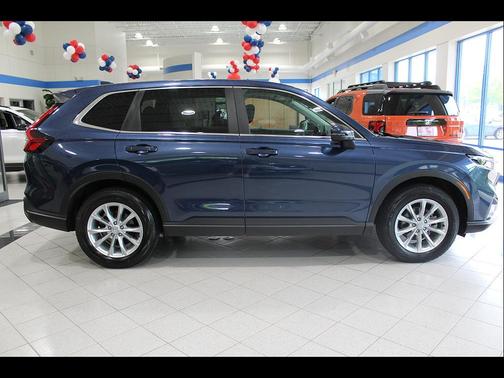 Canyon River Blue Metallic 2024 Honda CR-V EX AWD