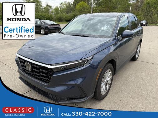 Canyon River Blue Metallic 2024 Honda CR-V EX AWD