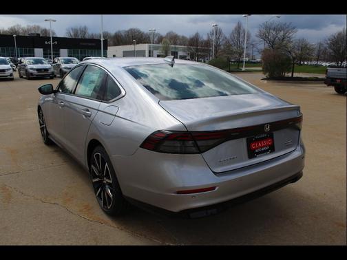 Solar Silver Metallic 2026 Honda Accord Hybrid Touring