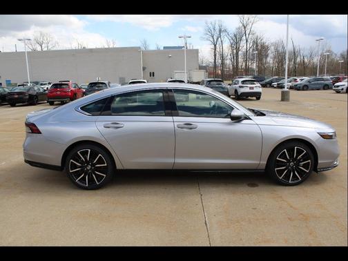 Solar Silver Metallic 2026 Honda Accord Hybrid Touring