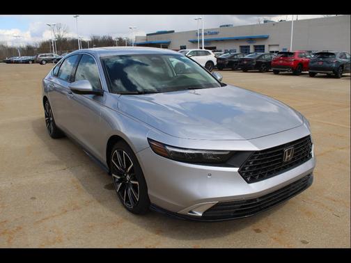 Solar Silver Metallic 2026 Honda Accord Hybrid Touring