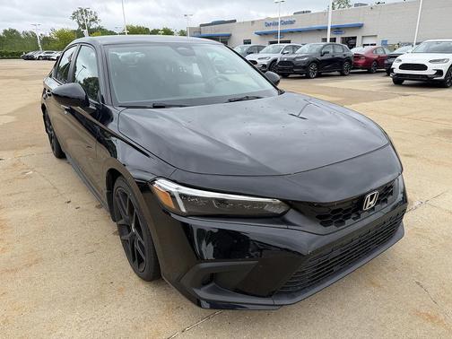 Crystal Black Pearl 2023 Honda Civic Sport