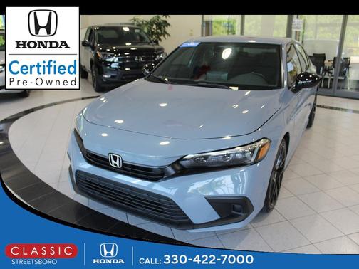 Sonic Gray Pearl 2023 Honda Civic Sport