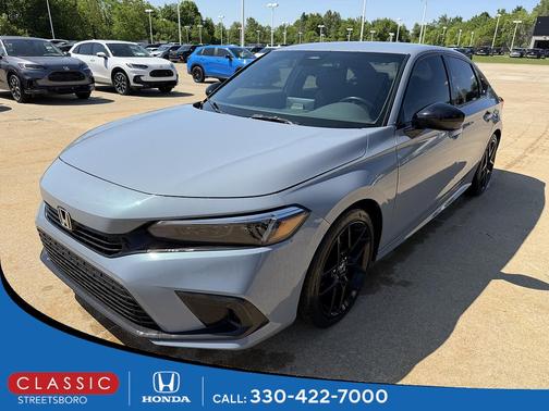 Sonic Gray Pearl 2023 Honda Civic Sport