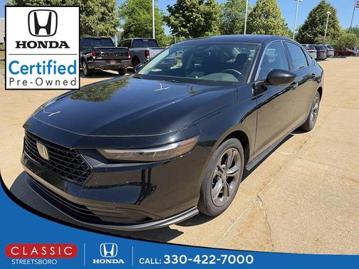 Crystal Black Pearl 2023 Honda Accord EX