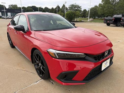 Rallye Red 2022 Honda Civic Sport