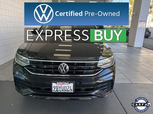 2022 Volkswagen Tiguan 2.0T SE R-Line Black
