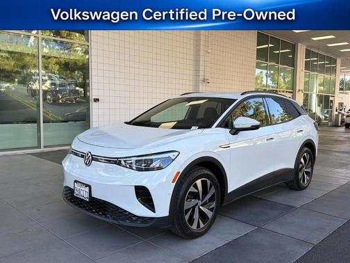 Pure White 2023 Volkswagen ID.4 Pro