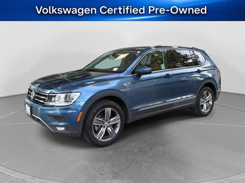 Silk Blue Metallic 2020 Volkswagen Tiguan 2.0T SEL