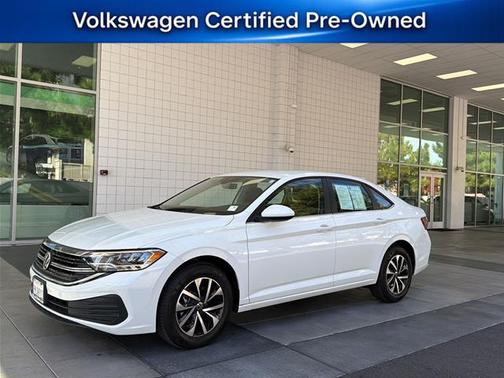Pure White 2024 Volkswagen Jetta 1.5T S