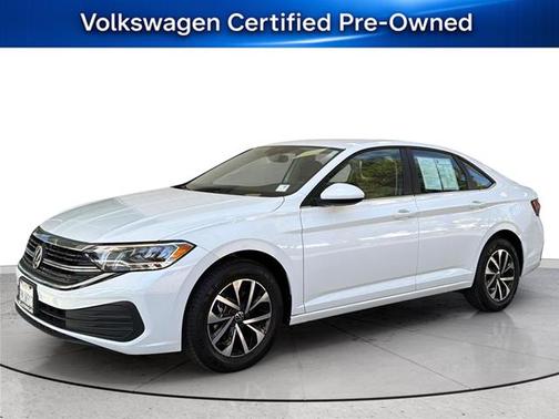 Pure White 2024 Volkswagen Jetta 1.5T S