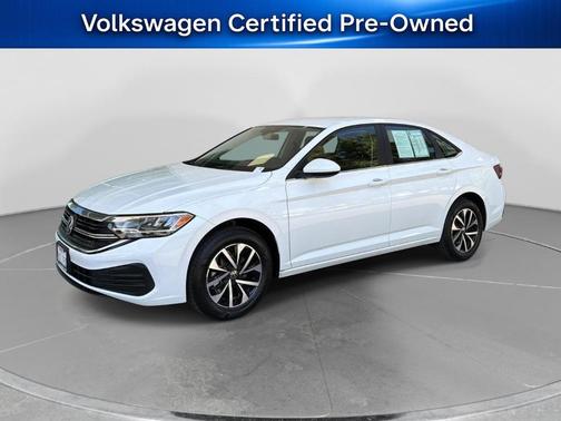 Pure White 2023 Volkswagen Jetta 1.5T S