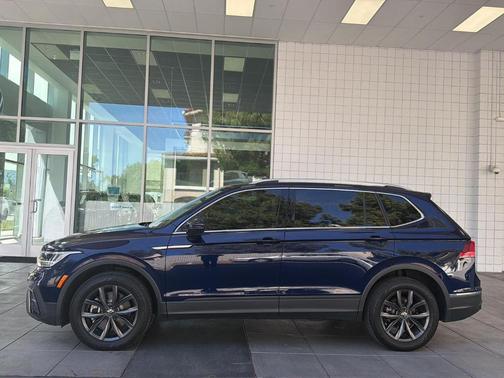 Atlantic Blue 2023 Volkswagen Tiguan 2.0T SE