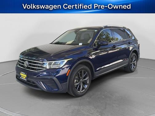 Atlantic Blue 2023 Volkswagen Tiguan 2.0T SE
