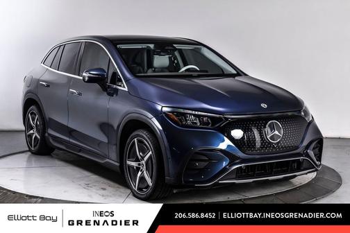 Twilight Blue Metallic 2023 Mercedes-Benz EQE 500 4MATIC