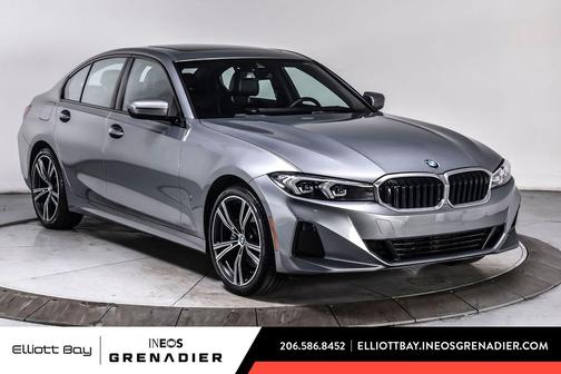 Skyscraper Grey Metallic 2023 BMW 330 330i