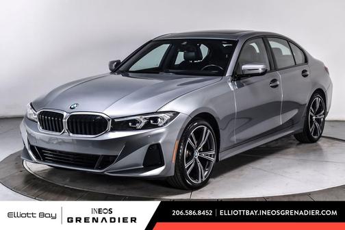 Skyscraper Grey Metallic 2023 BMW 330 330i