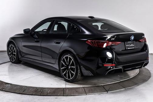 Black Sapphire Metallic 2025 BMW i4 Gran Coupe M50