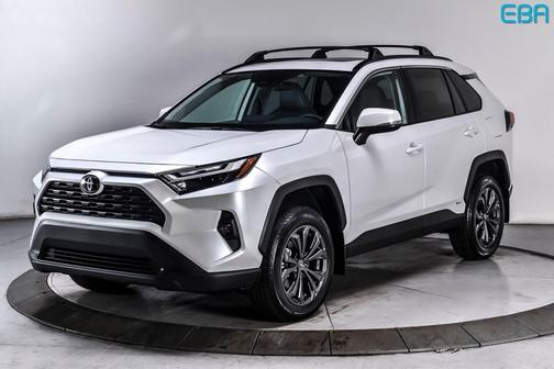 Wind Chill Pearl 2025 Toyota RAV4 Hybrid XLE Premium