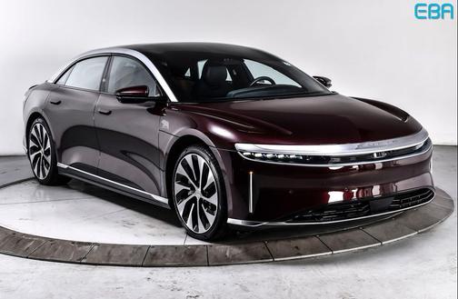 Zenith Red Metallic 2023 Lucid Air Touring