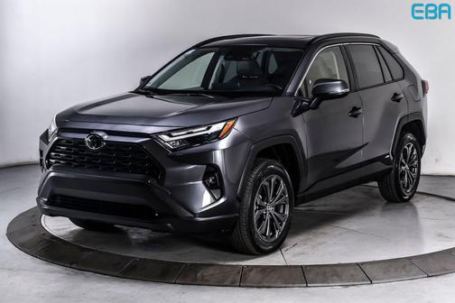 Magnetic Gray Metallic 2025 Toyota RAV4 Hybrid XLE Premium