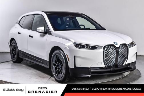 Alpine White 2023 BMW iX xDrive50