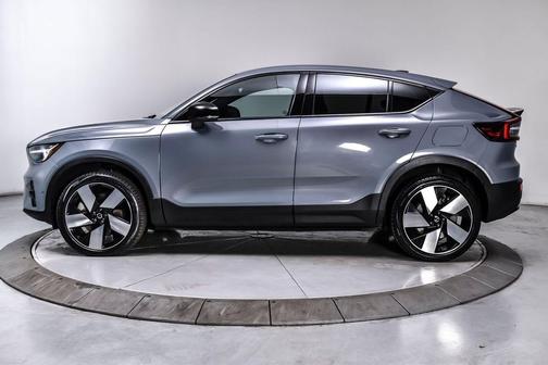 Thunder Gray Metallic 2023 Volvo C40 Recharge Pure Electric Twin Ultimate