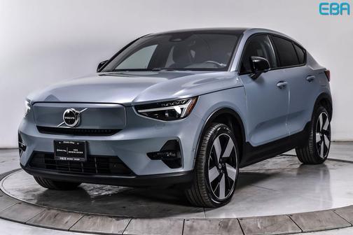 Thunder Gray Metallic 2023 Volvo C40 Recharge Pure Electric Twin Ultimate