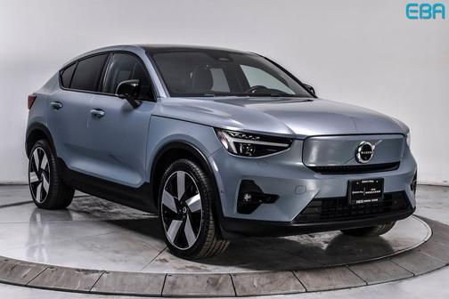 Thunder Gray Metallic 2023 Volvo C40 Recharge Pure Electric Twin Ultimate