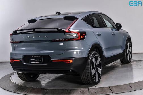 Thunder Gray Metallic 2023 Volvo C40 Recharge Pure Electric Twin Ultimate